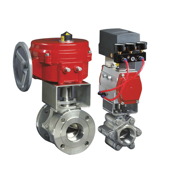 Tyco V type control ball valve